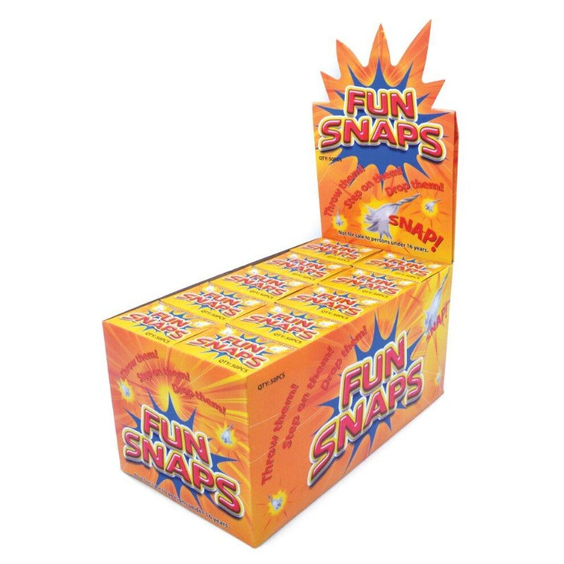 Fun Snaps Boxes - Case of 50 Wholesale