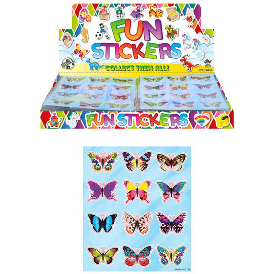 Butterfly Fun Stickers Sheet