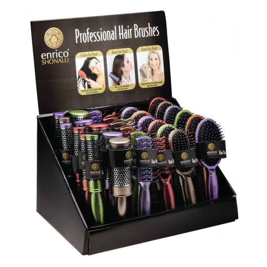 Enrico Shonalli Professional Hair Brushes Assorted