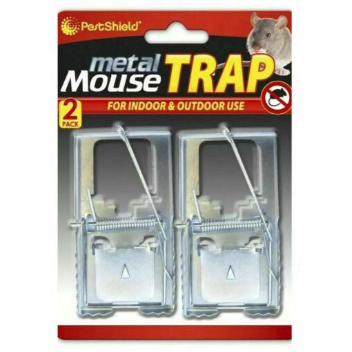PestShield Metal Mouse Trap 2 Pack
