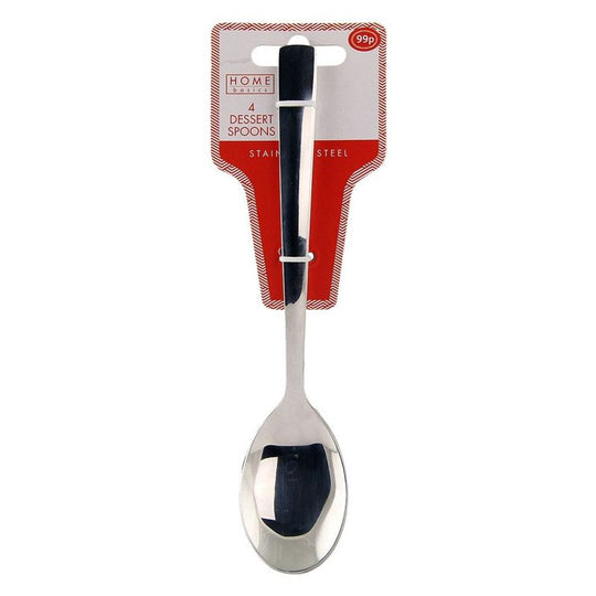 Homemaid Stainless Steel Dessert Spoons 4 Pack