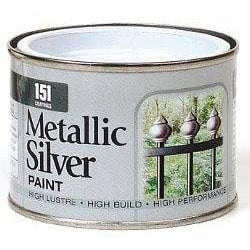 151 Metallic Silver Paint 180ml