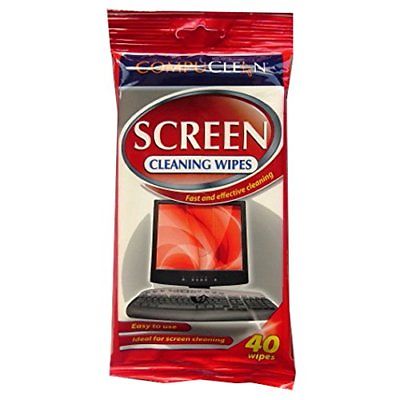CompuClean Screen Cleaning Wipes 40 Pack Wholesale
