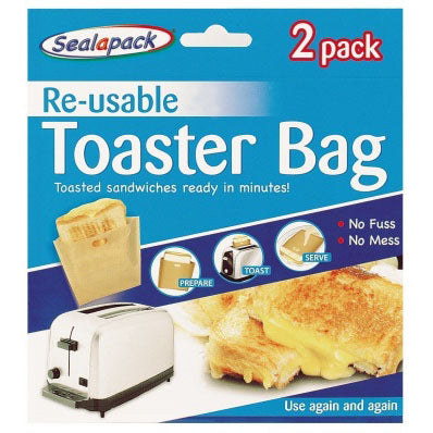 SealaPack Re-usable Toaster Bags 2 Pack