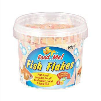 Feed me! Fish Flakes Fish Food 50g - Case of 12