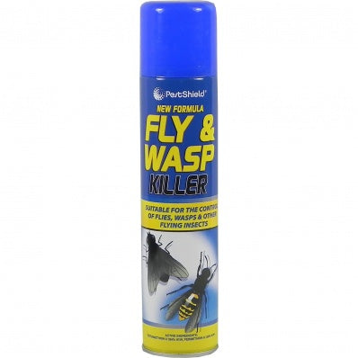 PestShield Fly & Wasp Killer Aerosol Spray