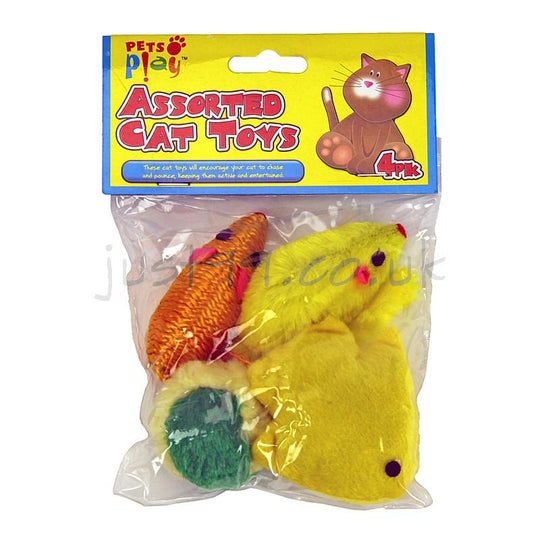 Assorted Cat Play And Chase Toys