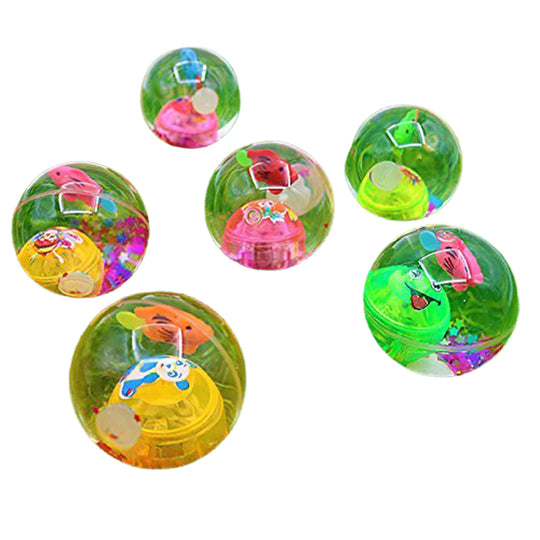 Light Up Sparkle Ball 6 Assorted - Case of 12