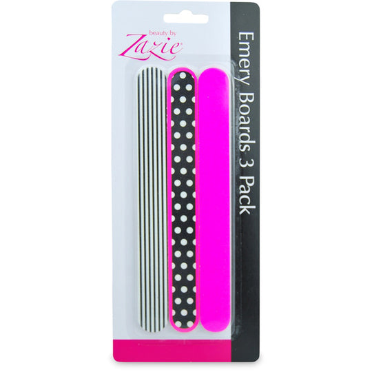 Zazie Emery Boards 3 Pack - Case of 24