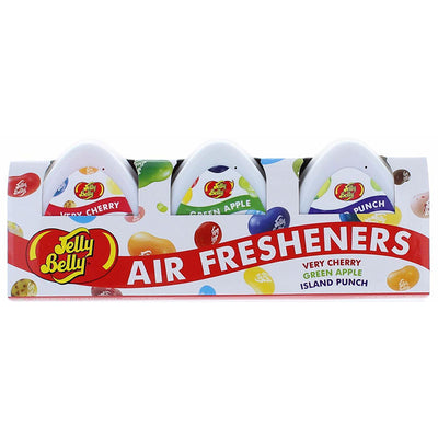 Jelly Belly Gel Air Fresheners Classic Fragrances 3 Pack - Case of 12
