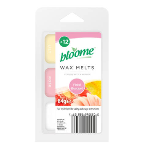Bloome Wax Melts Floral Bouquet 12 Pack