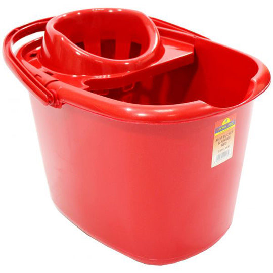 Bettina Oval Mop Bucket and Wringer 11 Litre