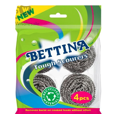 Bettina Tough Scourers 4 Pack