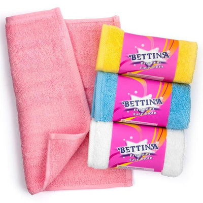 Bettina Premium Face Cloth - Case of 24