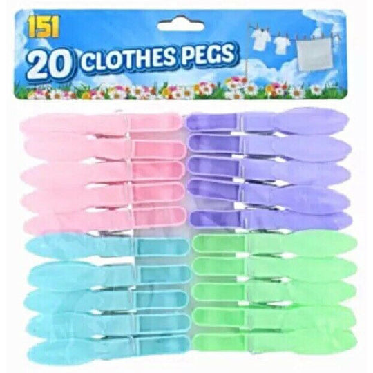 151 Clothes Pegs 20 Pack