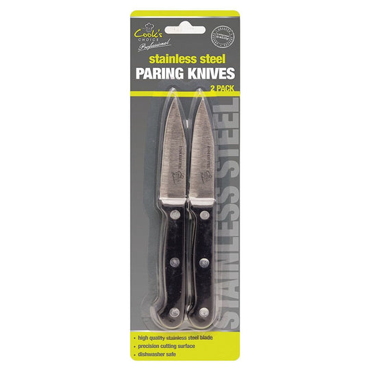 Cook’s Choice Professional Stainless Steel Pairing Knives Twin Pack