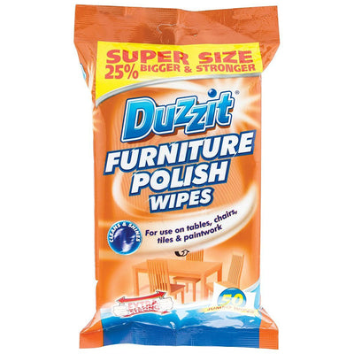 Duzzit Furniture Polish Wipes 50 Pack