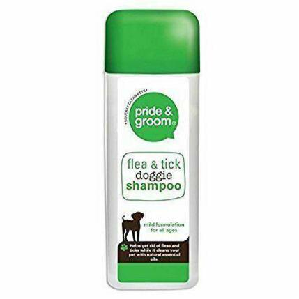 Dog Flea And Tick Shampoo Pride & Groom 300ml