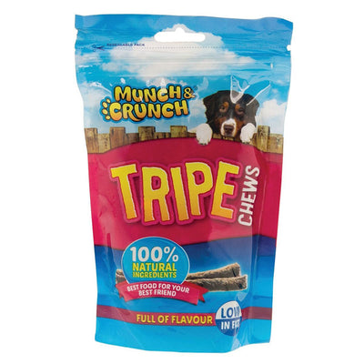 Munch & Crunch Tripe Chews Dog Snack 200g
