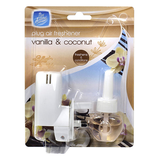 Pan Aroma Plug In Air Freshener Vanilla & Coconut