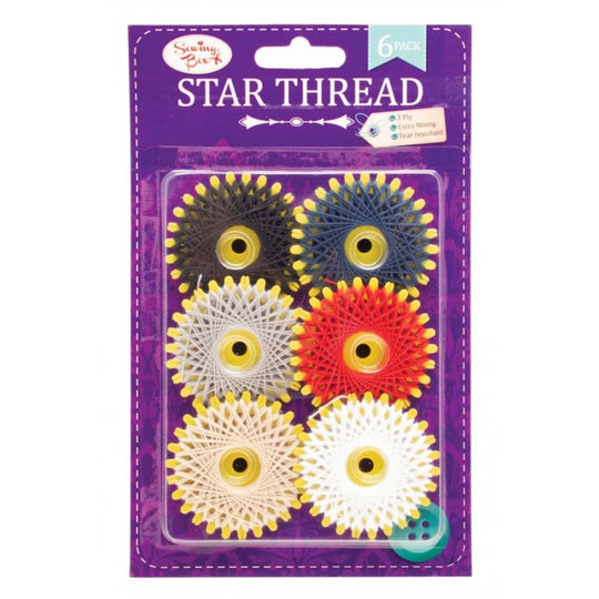 Sewing Box Star Thread 6 Pack