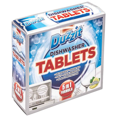 Duzzit Dishwasher Tablets Lemon Fragrance 12 Pack - Case of 16