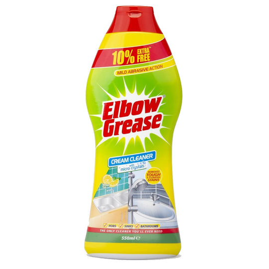 Elbow Grease Cream Cleaner with Micro Crystals 550ml - Case of 12