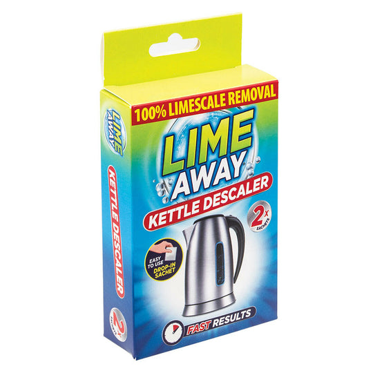 Lime Away Kettle Descaler 2 x Sachets Twin Pack - Case of 12