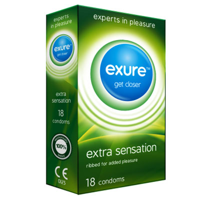 Ribbed Condoms 18 Pack