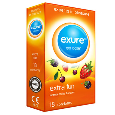 Flavoured Condoms 18 Pack
