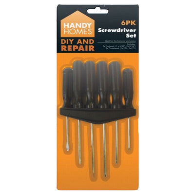 Handy Homes Screwdriver Set 6 Pack