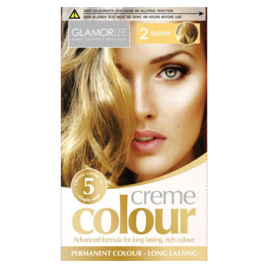 Glamorize Blonde Hair Dye Colour No. 2
