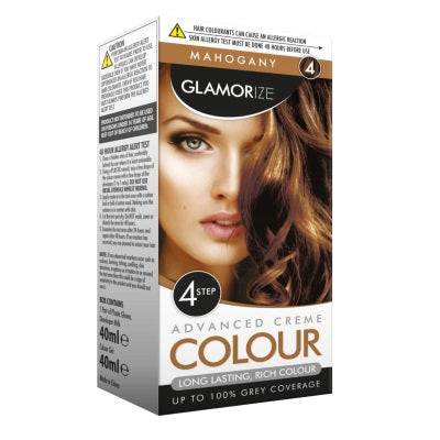 Glamorize Mahogany Hair Dye Colour No. 4