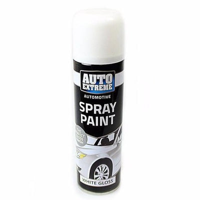 Rapide Auto Extreme Automotive AX Spray Paint White Gloss 250ml - Case of 12
