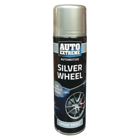 Rapide Auto Extreme Automotive AX Silver Wheel Spray Paint 250ml - Case of 12