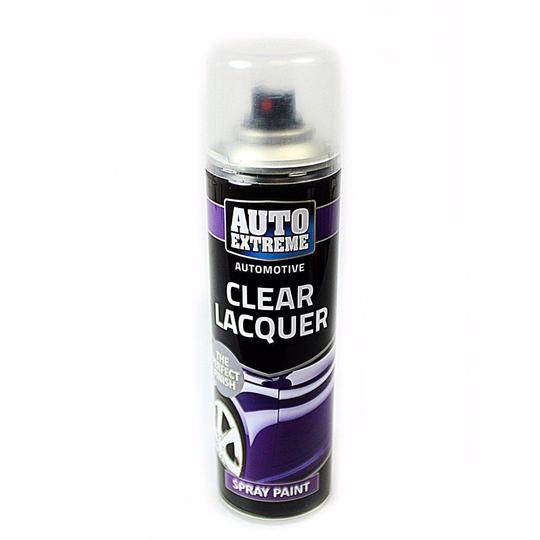 Rapide Auto Extreme Automotive AX Spray Paint Clear Lacquer 250ml - Case of 12