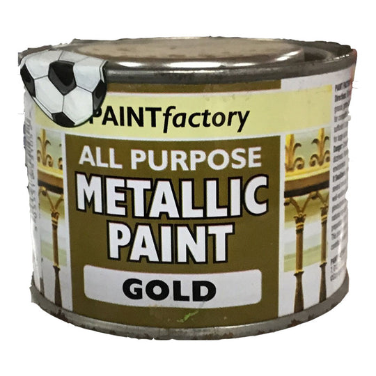 Rapide Paint Factory All Purpose Metallic Paint Gold 170ml