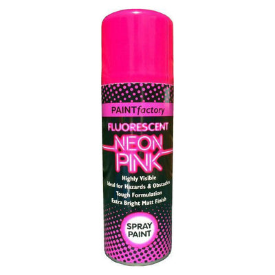 Rapide Paint Factory Spray Paint Fluorescent Neon Pink 200ml