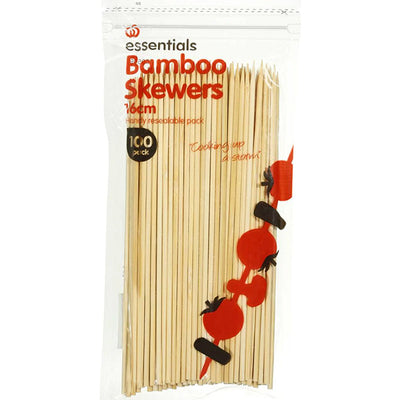 Bamboo Skewers 100 Pack