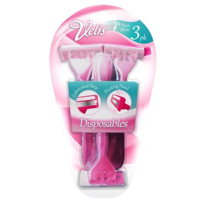 Ladies Triple Blade Ultra Razors 3pk