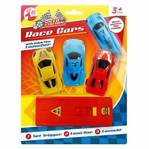 Toy Race Cars with Launcher