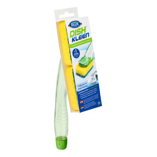 DLUX Dish Kleen Soap Dispensing Scourer with 2 Refills