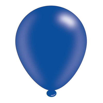 Dark Blue Latex Balloons x 6 pks of 8 balloons (1/48)