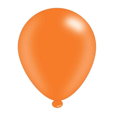 Orange Latex Balloons x 6 pks of 8 balloons (1/48)