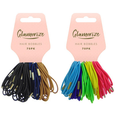 Assorted Hair Bobbles 70Pack