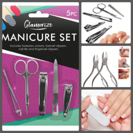 Glamorize Manicure Set 5pc