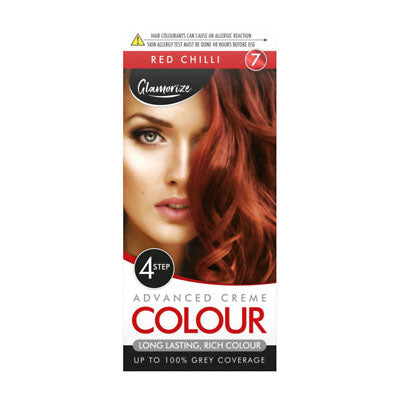 Glamorize Red Chilli Hair Dye Colour No. 7
