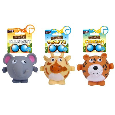 Squeaky Safari Dog Toys