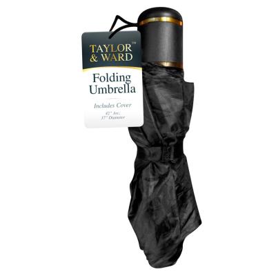 Black Folding Umbrella Taylor & Ward