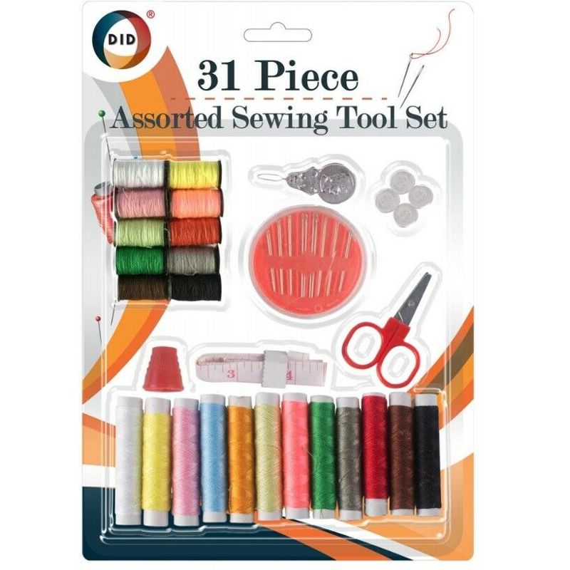 Sewing Tool Set Assorted 31 Piece Wholesale